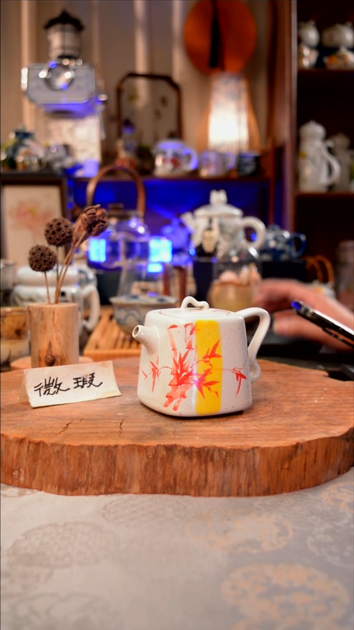杯子竹子手工手绘手工手绘