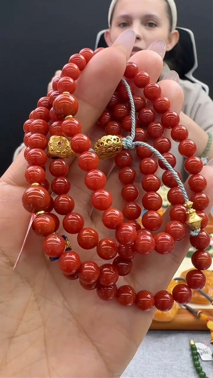 【闪购商品】南红玛瑙颈饰未镶嵌453秒拍号