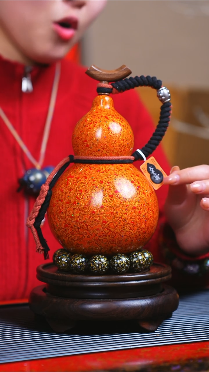 【闪购商品】JN021情人礼臻选大漆酒葫芦