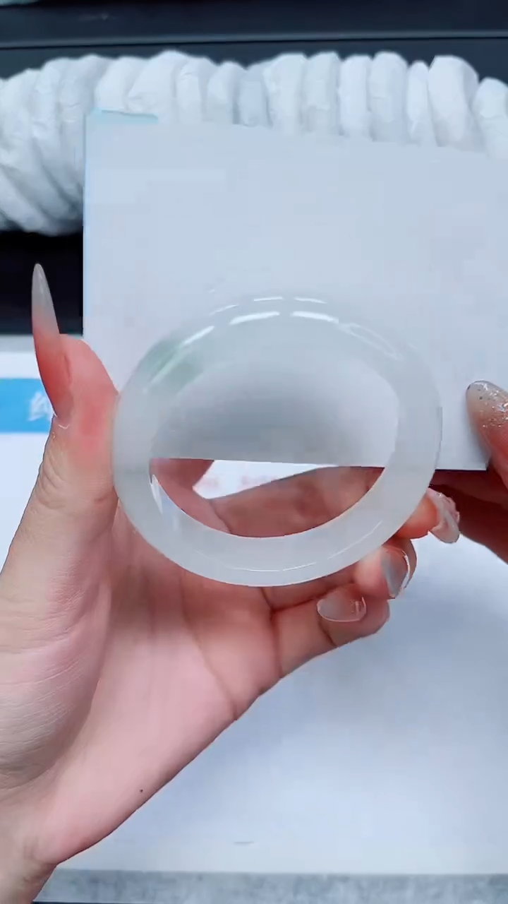 未镶嵌手镯石英质玉A46-51`52`53