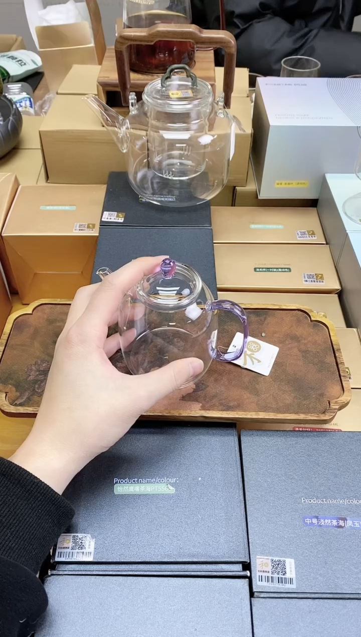 【闪购商品】禾器宴臣壶浅紫色