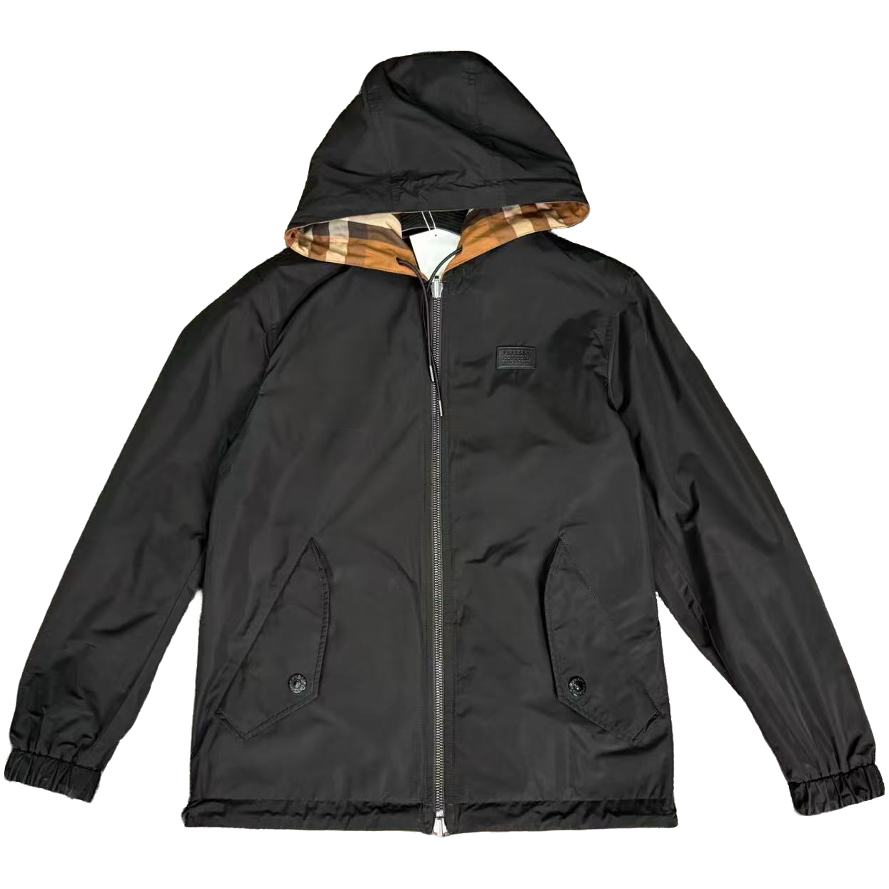 99新 BURBERRY/博柏利 巴宝莉双面冲锋衣外套/xxs码/99新