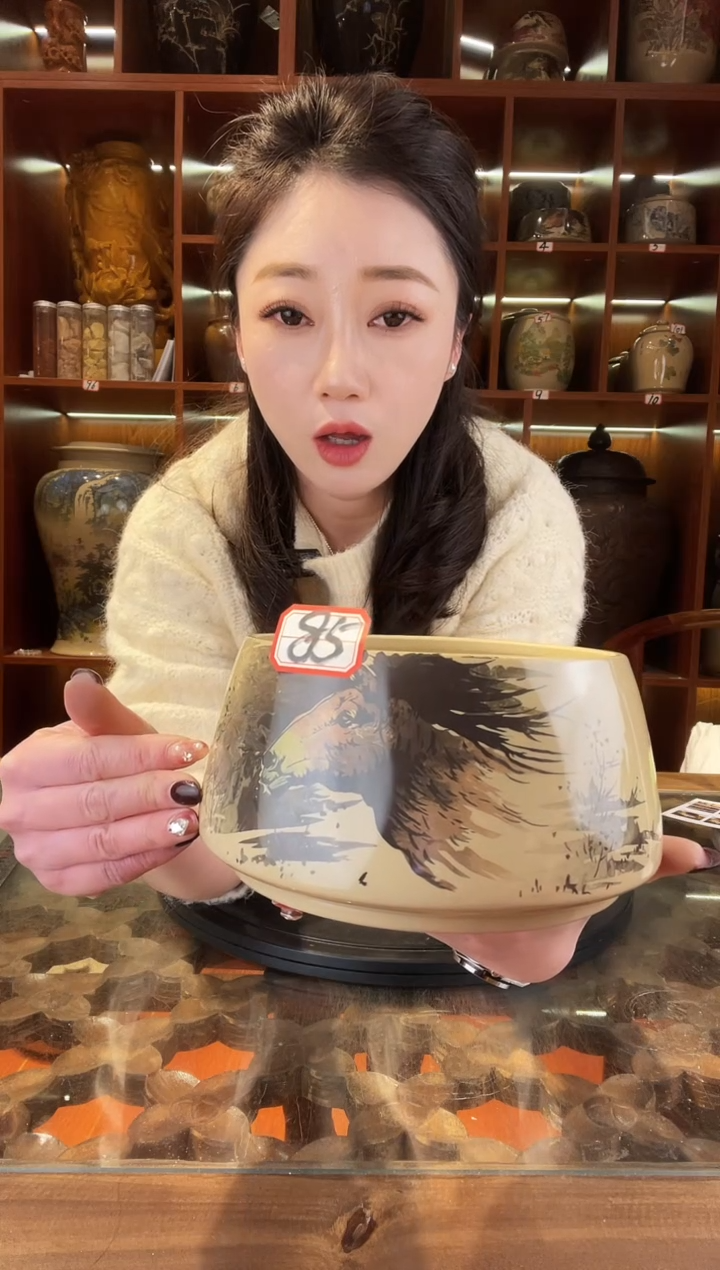 【闪购商品】缸李旭泽作品小茶罐@85