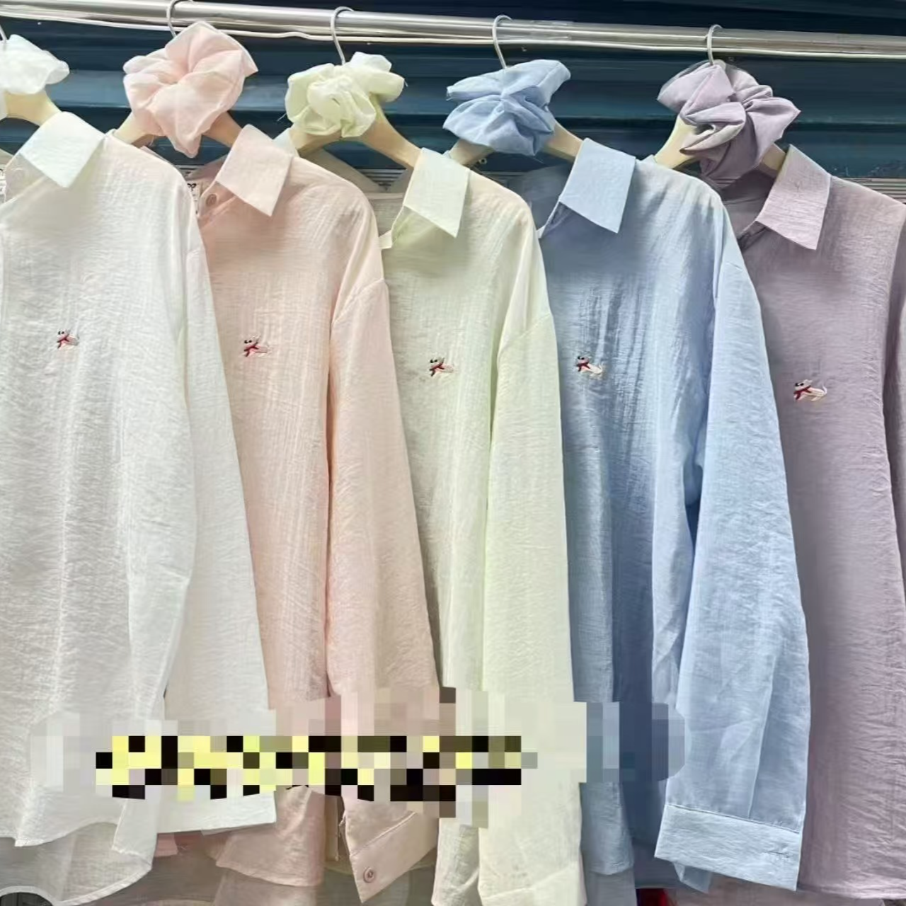 【888】韩系甜美防晒衬衫