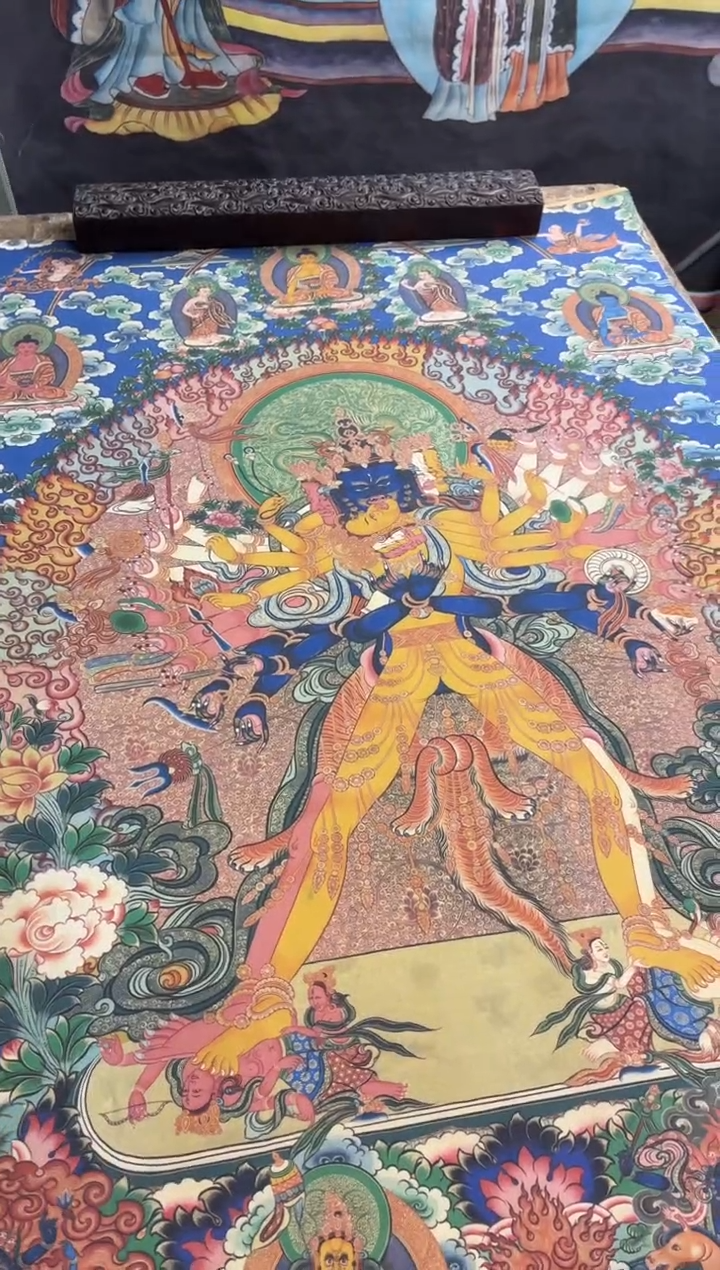 装裱画澄空梵像高端精选链接AA105