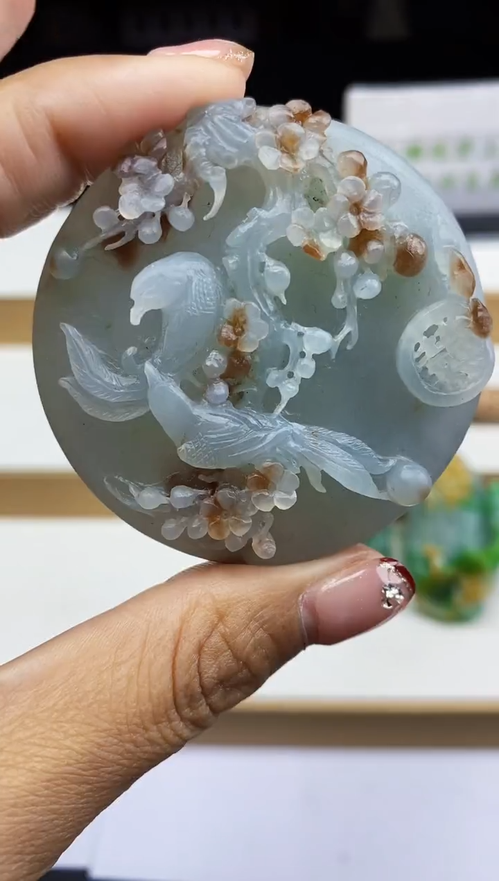 【闪购商品】翡翠颈饰未镶嵌翡翠A货