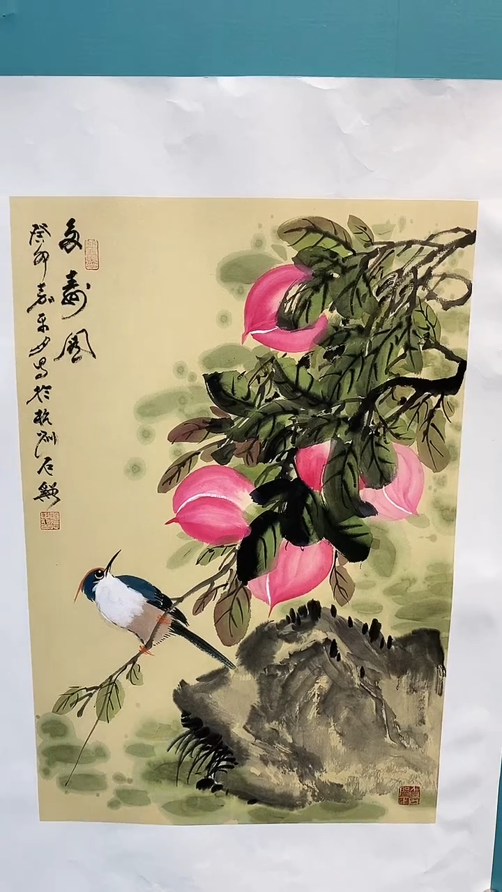 国画画都展厅明德老师国画作品4