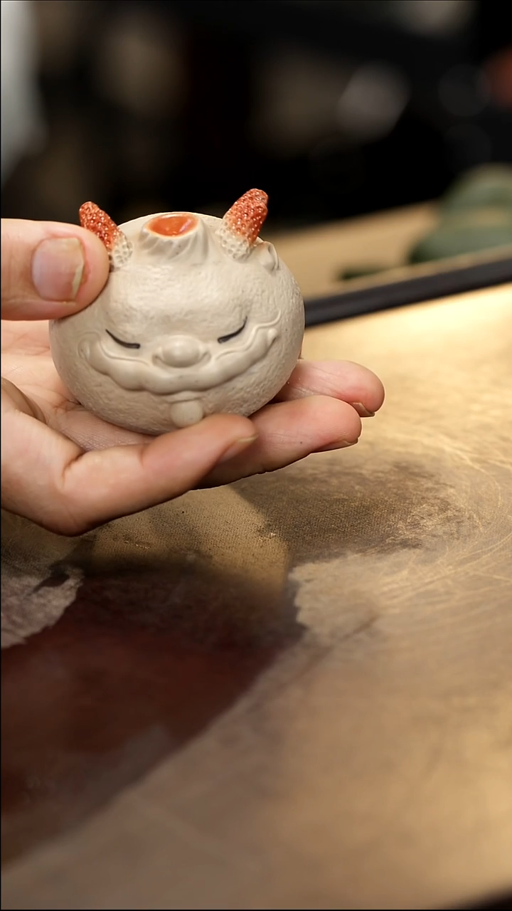 紫砂茶宠紫砂小龙包