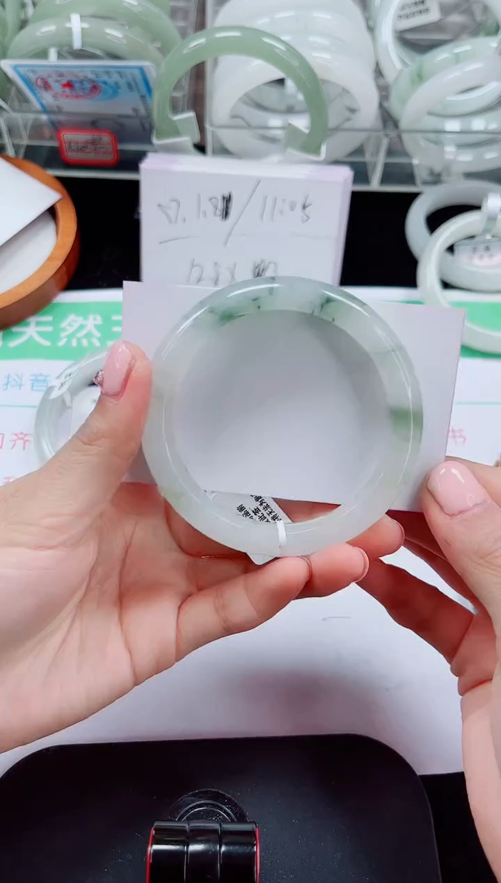 未镶嵌手镯石英质玉365-55/56