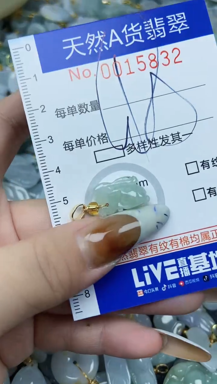 【闪购商品】翡翠颈饰未镶嵌天然A货翡翠