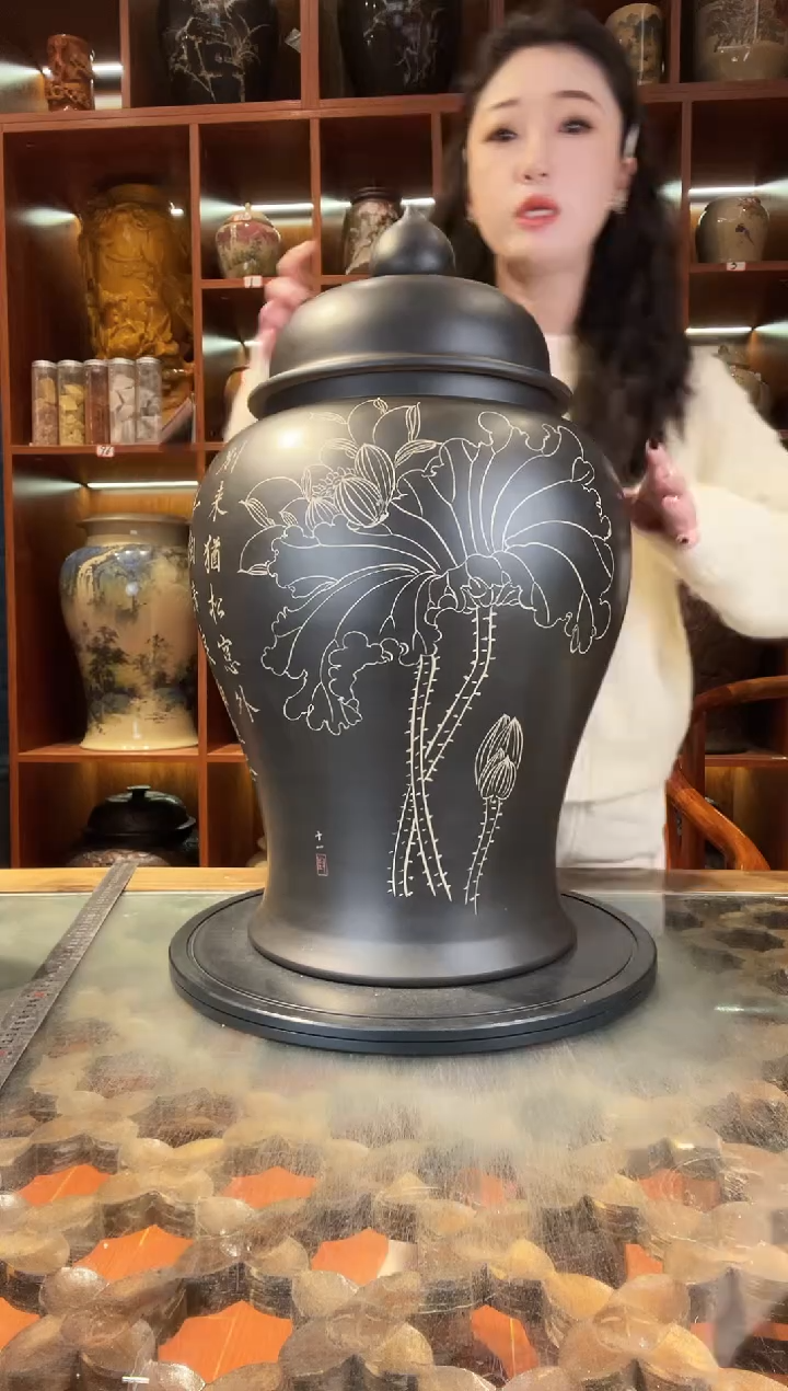 【闪购商品】缸李正龙作品大号将军缸@4