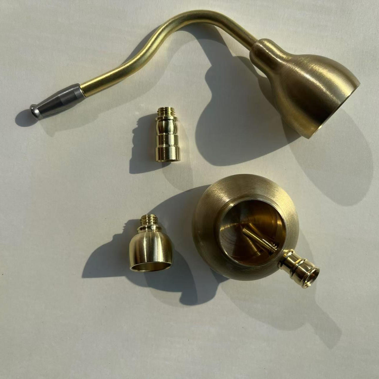 黄铜纯色过滤葫芦摆件