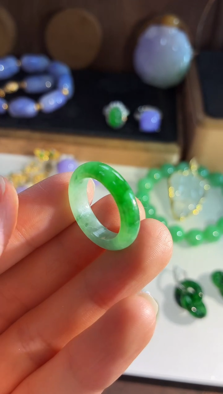 未镶嵌戒指翡翠戒指13