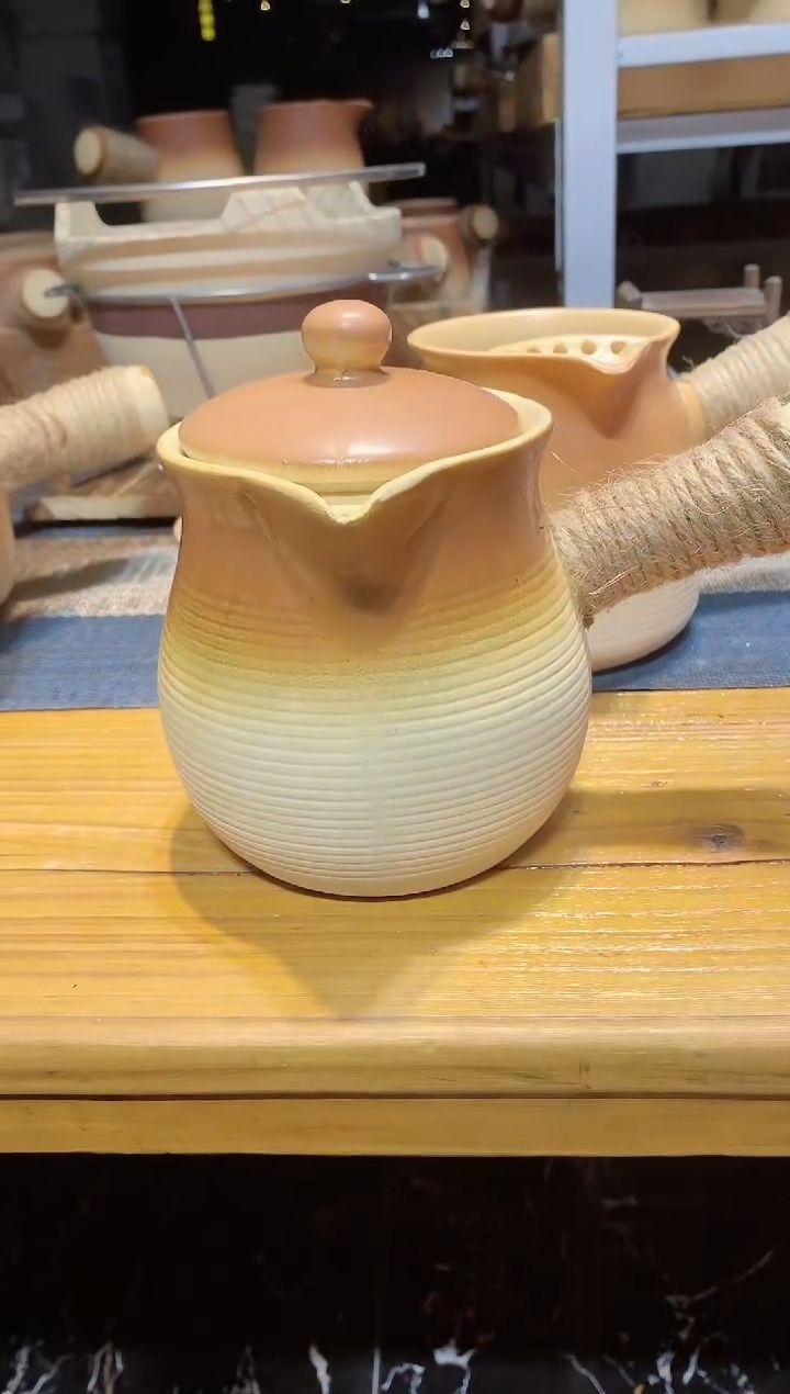 【闪购商品】1000ml美人罐罐壶+陶瓷盖