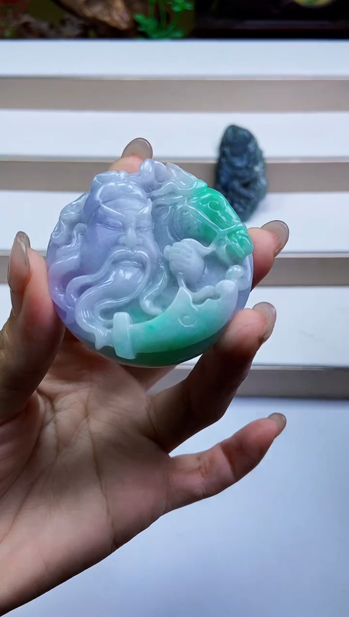 颈饰未镶嵌翡翠翡翠A货