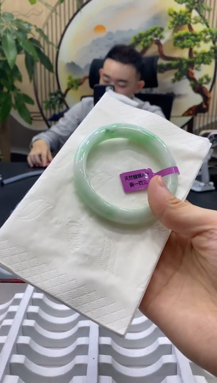 未镶嵌手镯翡翠4019