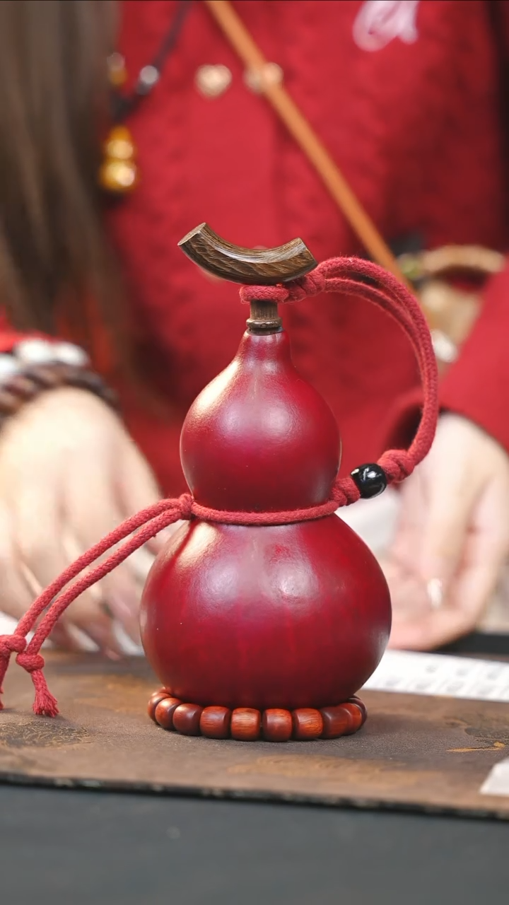 【闪购商品】WB150大漆酒葫芦不包手串及旋转底座