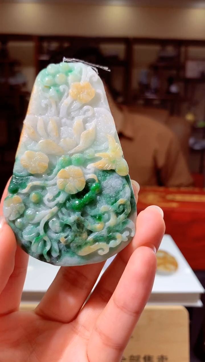 【闪购商品】定制翡翠未镶嵌L-@@YD21542