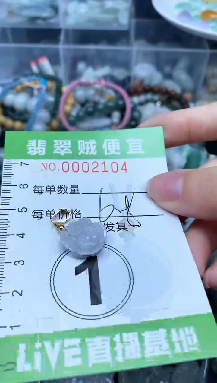 翡翠未镶嵌颈饰Z闪购0002104