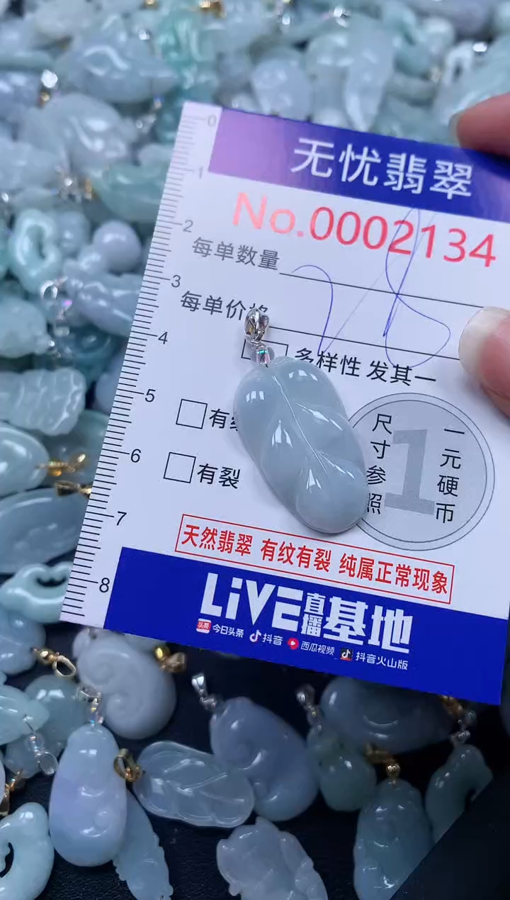 颈饰未镶嵌翡翠2134