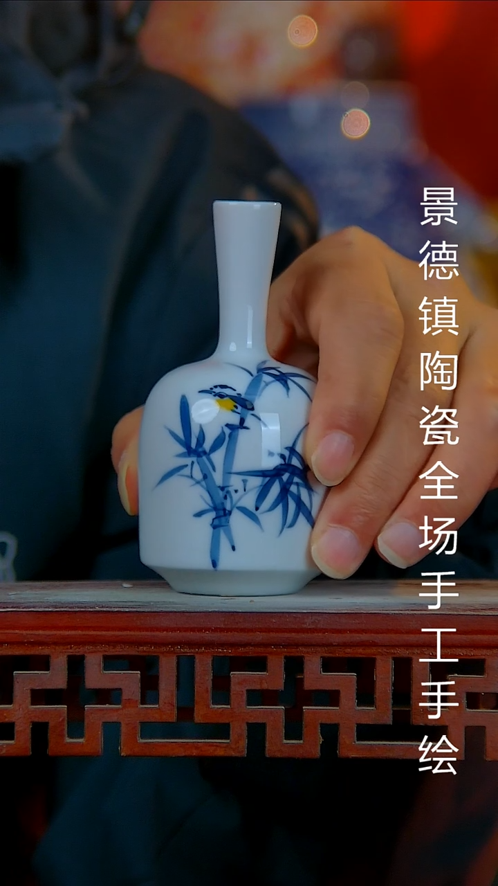 摆件陶瓷景德镇陶瓷 全场手工手绘