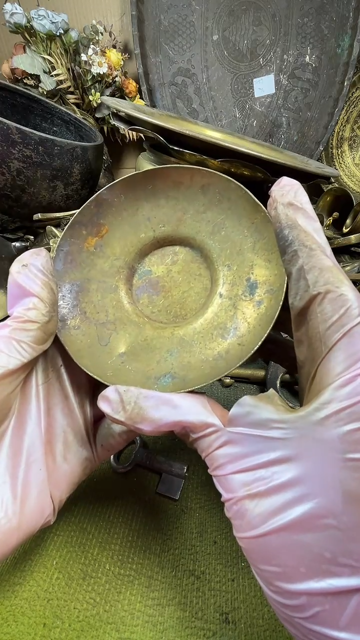 沉****心亿锦铜回流铜器摆件32