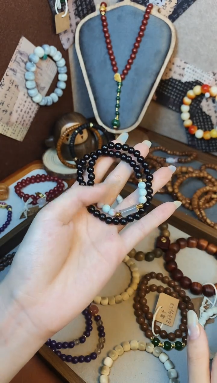 菩提根/象牙果手串双圈款