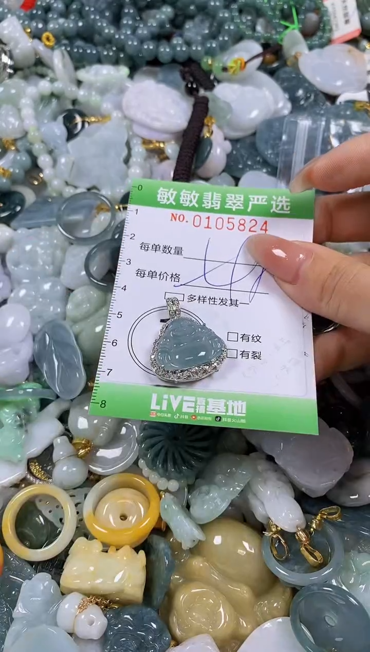 【闪购商品】翡翠颈饰未镶嵌闪购0105824多样性发其一