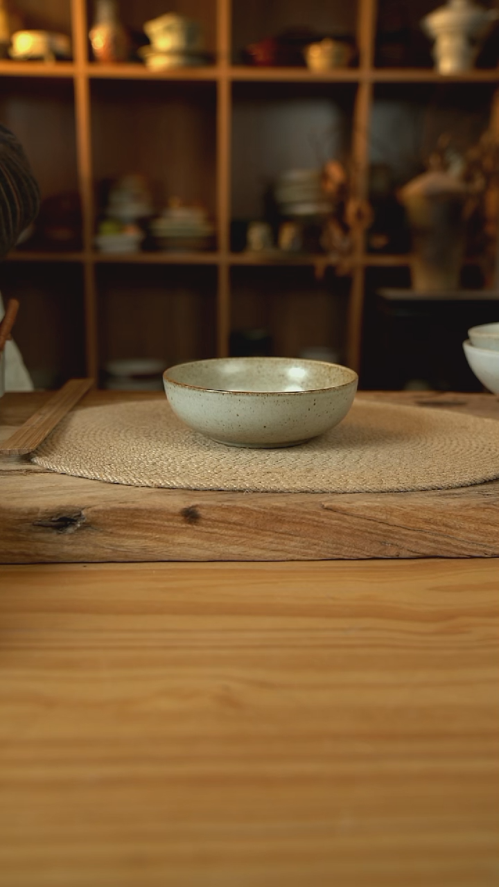 奶奶系列的6英寸罗汉碗1个