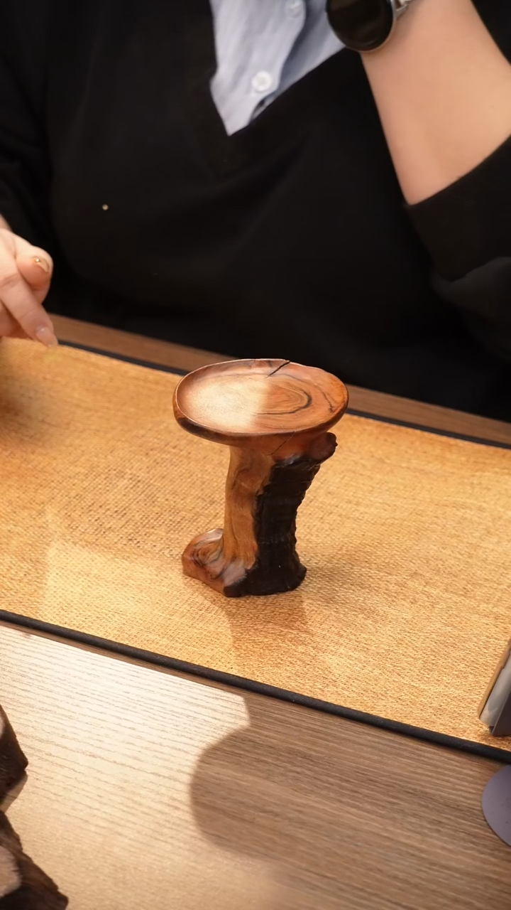 1号云小屋紫柚木烛台