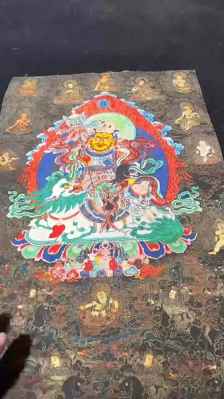 卷轴画藏式珍藏彩绘艺术馆6511