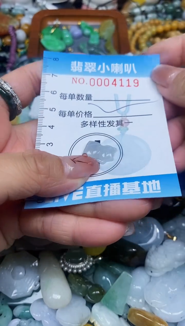 【闪购商品】翡翠颈饰未镶嵌闪购0004119多样性发其一