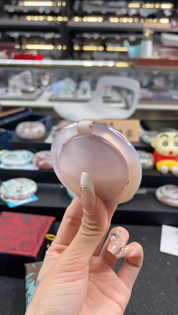 未镶嵌手镯石英质玉52圈口 （赠品镯心）69884