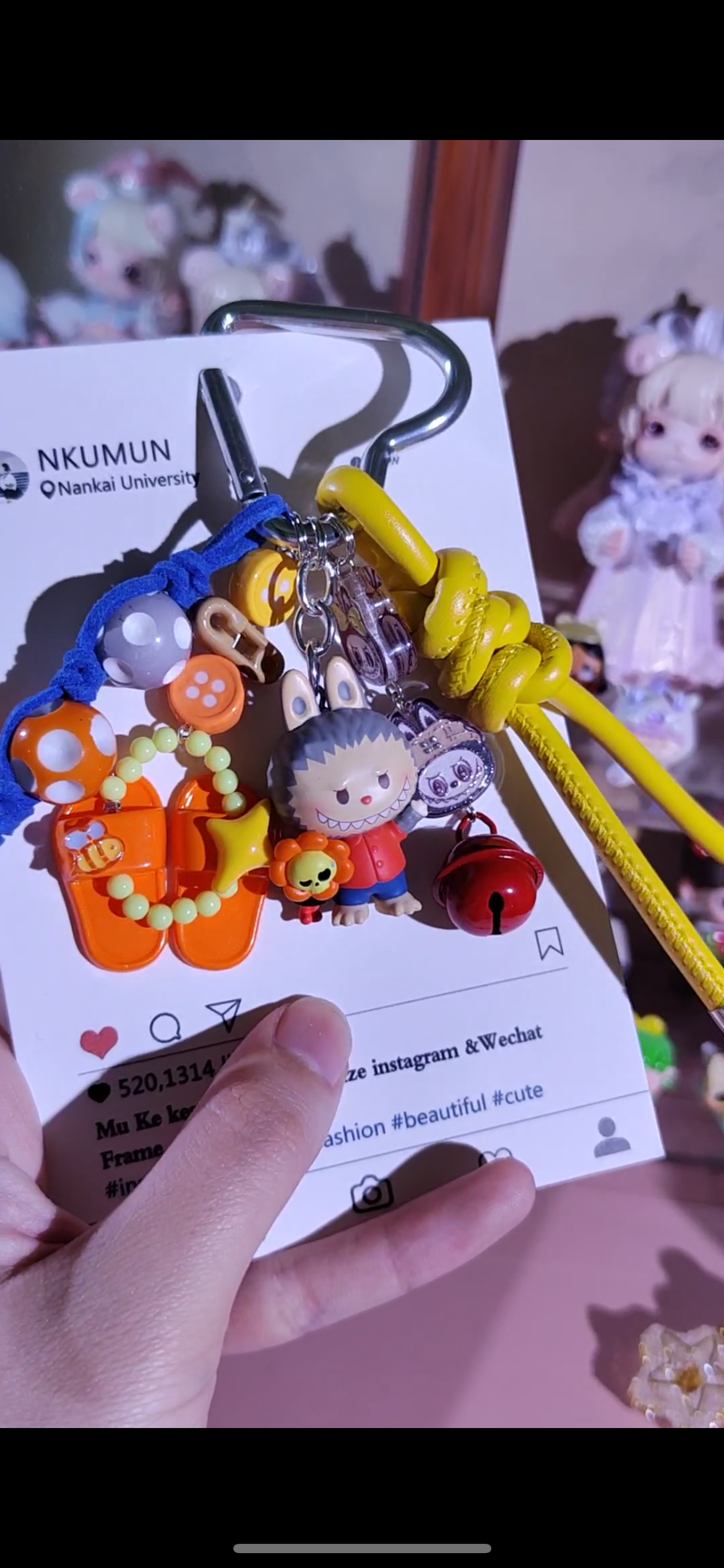 PPMT跟我去郊游系列包挂手机链钥匙链主播代拆