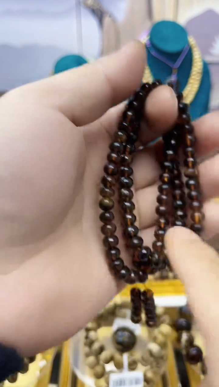 【闪购商品】琥珀颈饰未镶嵌抚顺琥珀7