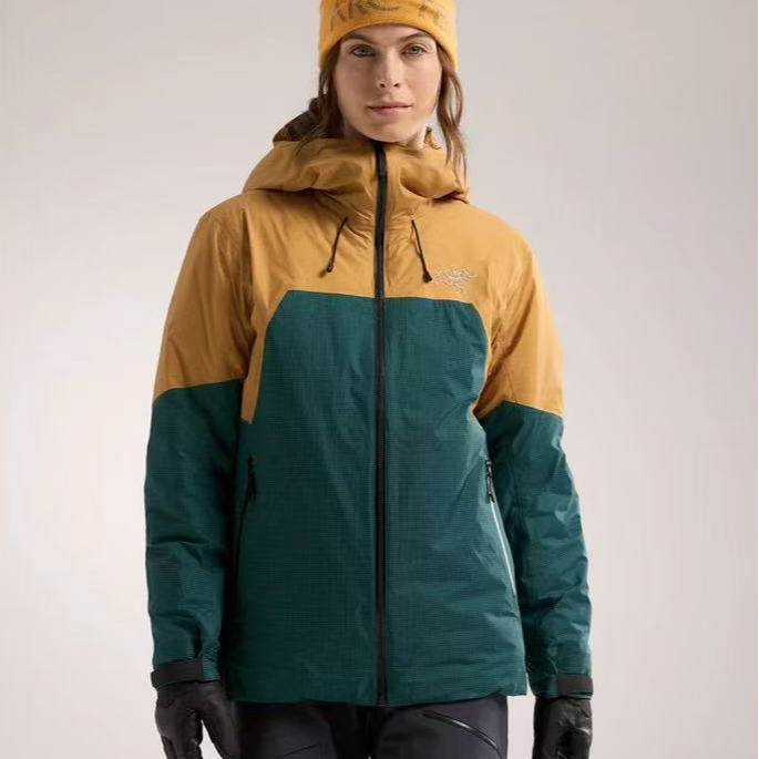 ARC'TERYX/始祖鸟女款 Rush Insulated Jacket 拼色 加厚防水棉服