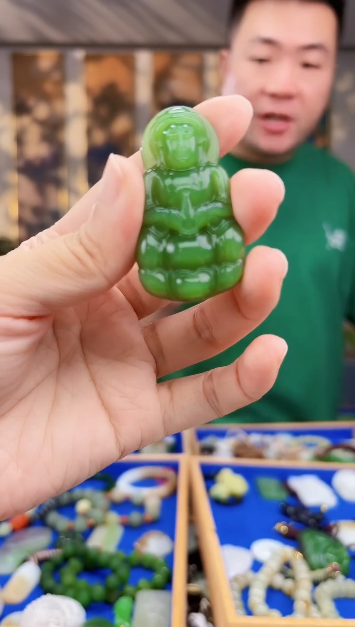 未镶嵌和田玉挂件拍一发一