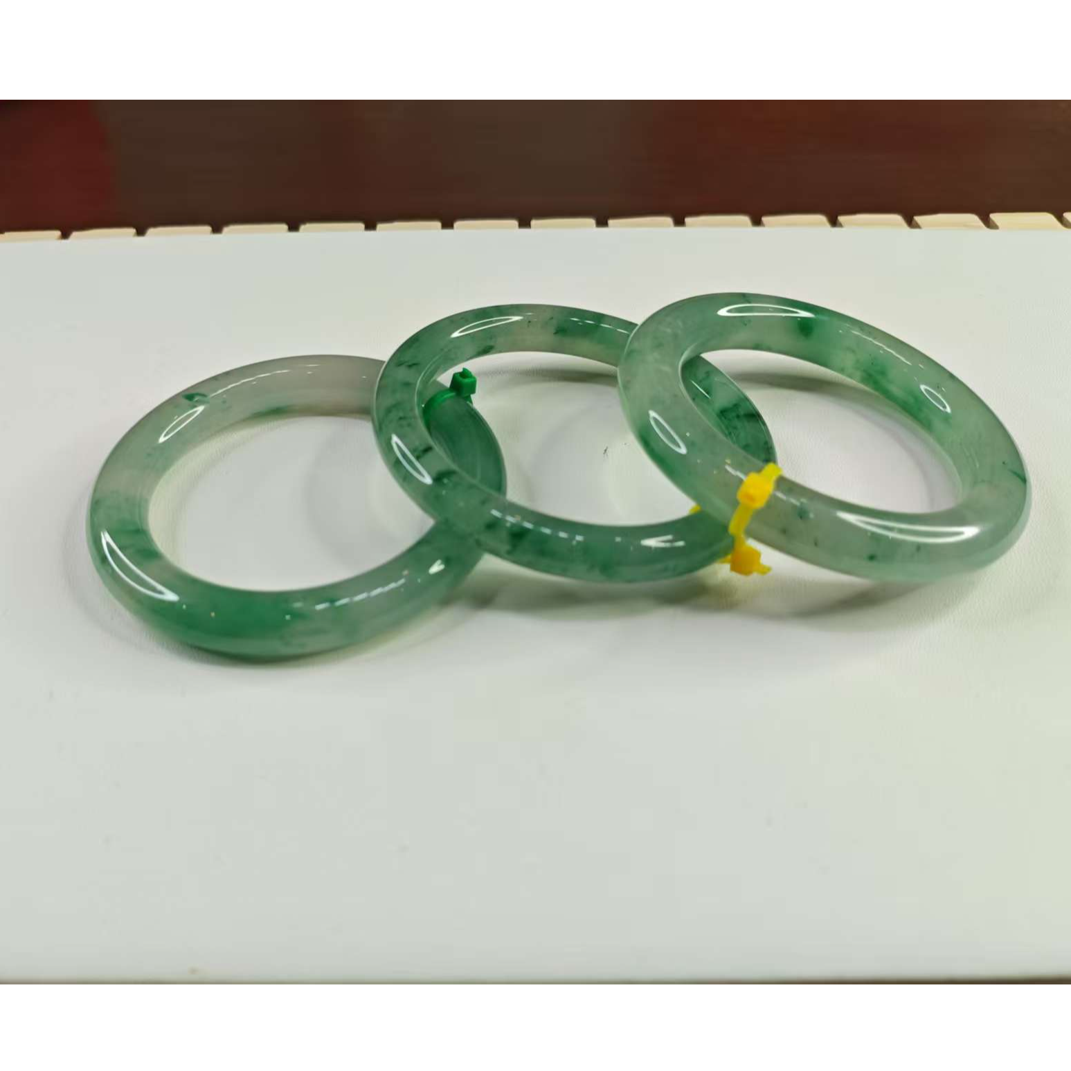 2025流行天然非洲翠胖条手镯多样性发货拍一发一