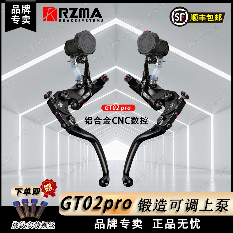 RZMA瑞祖玛上泵GT02pro九号小牛N1s电摩升级碟刹改装线性直推上泵