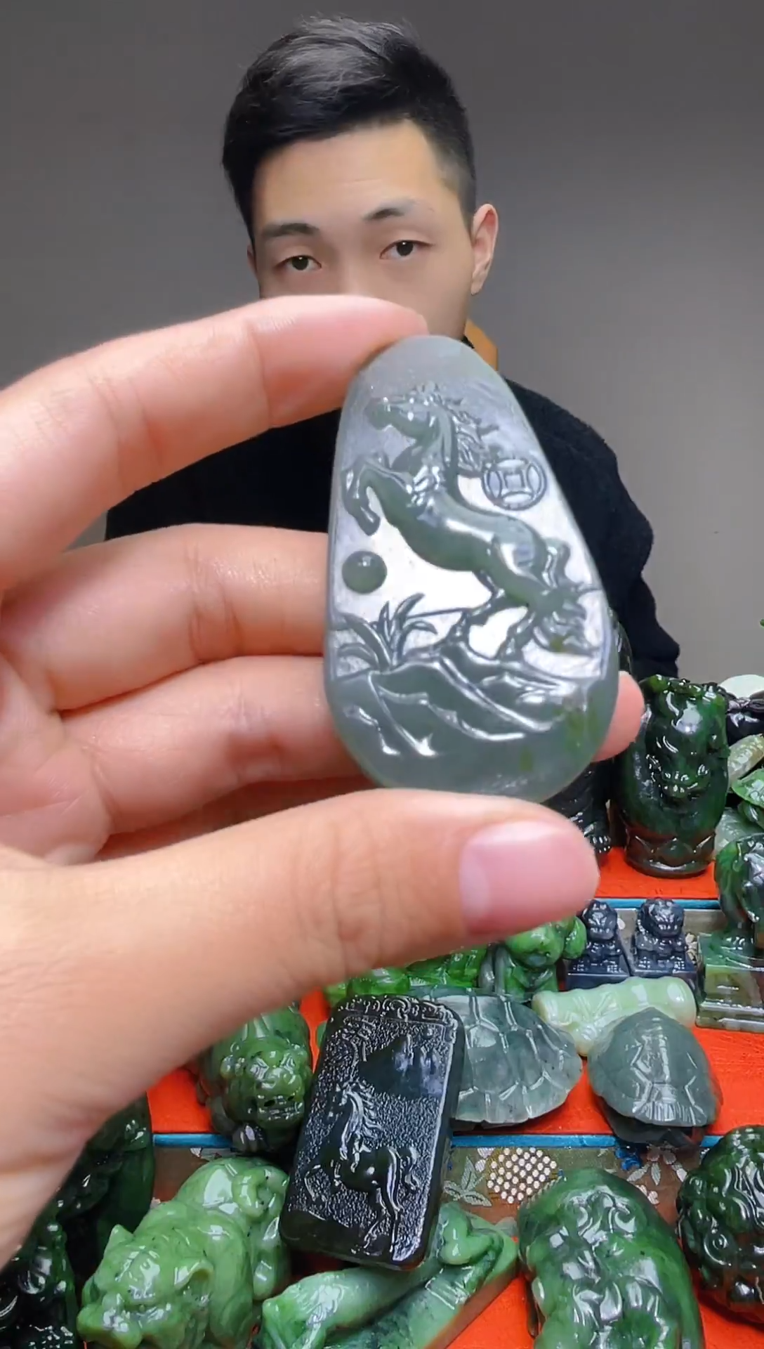 颈饰未镶嵌和田玉1188