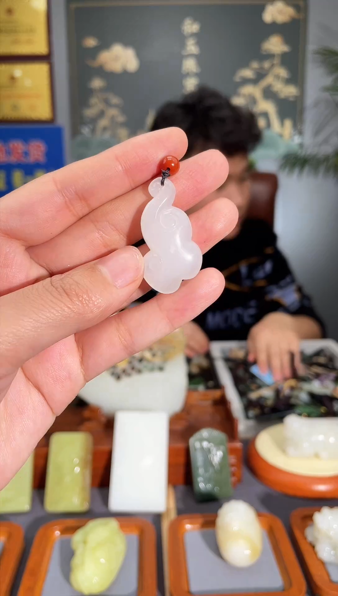 【闪购商品】和田玉颈饰未镶嵌拍一发一 多样性发货