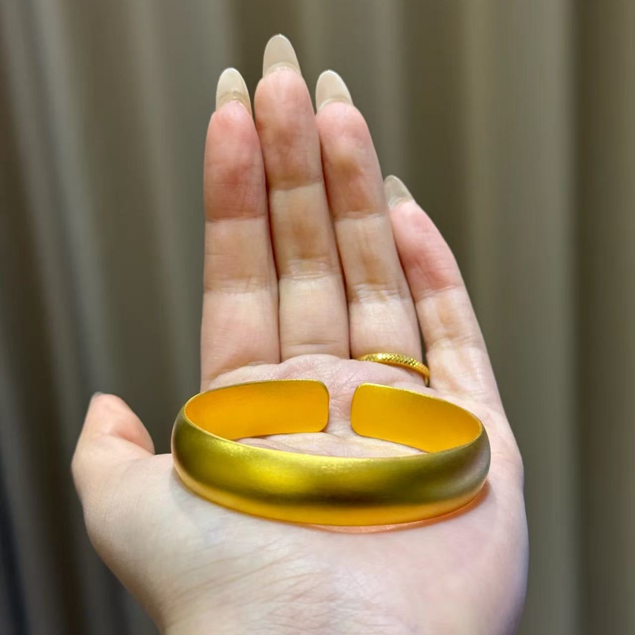 【清货专属链接】古法传承宽轮胎手镯 SZ1044