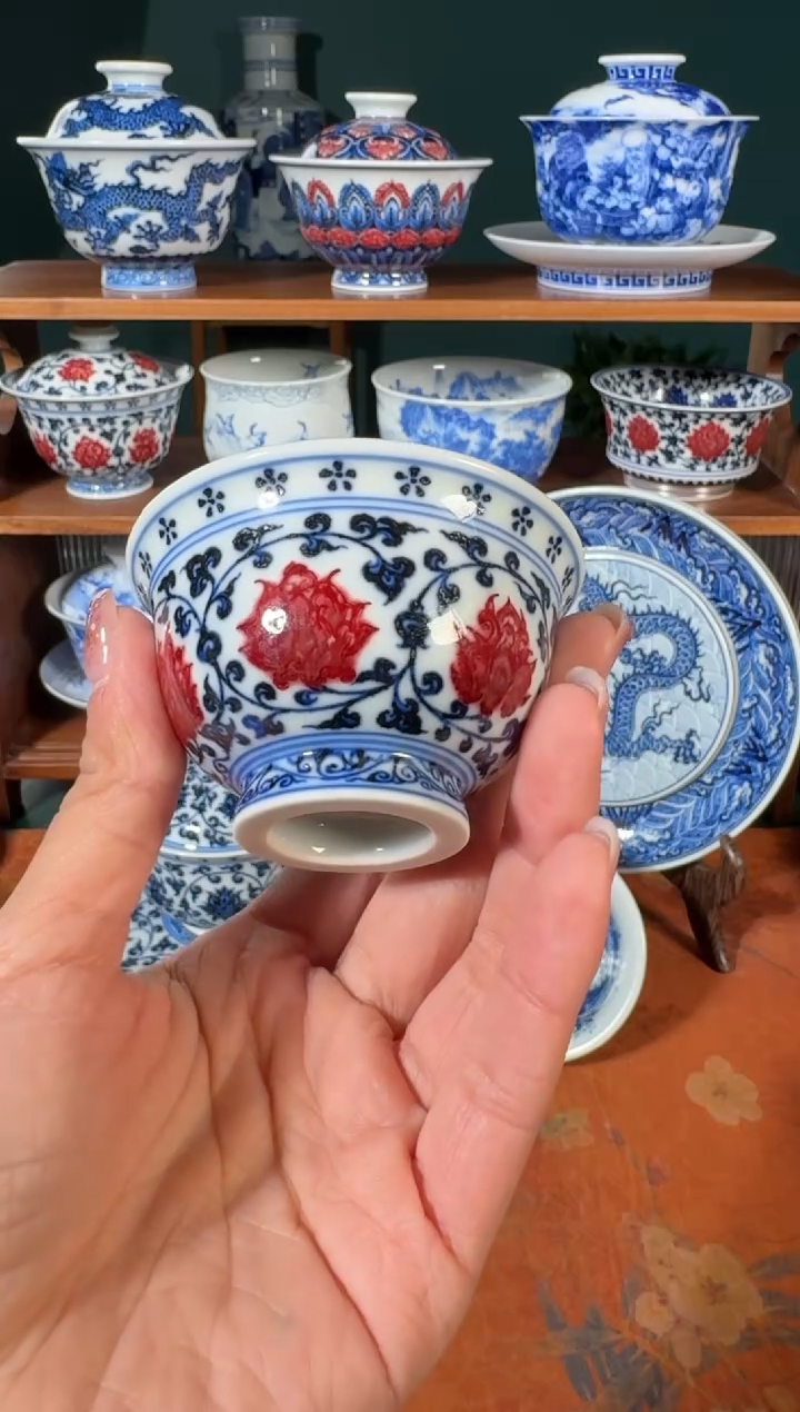 【闪购商品】杯永明尚玩红狮子小压手