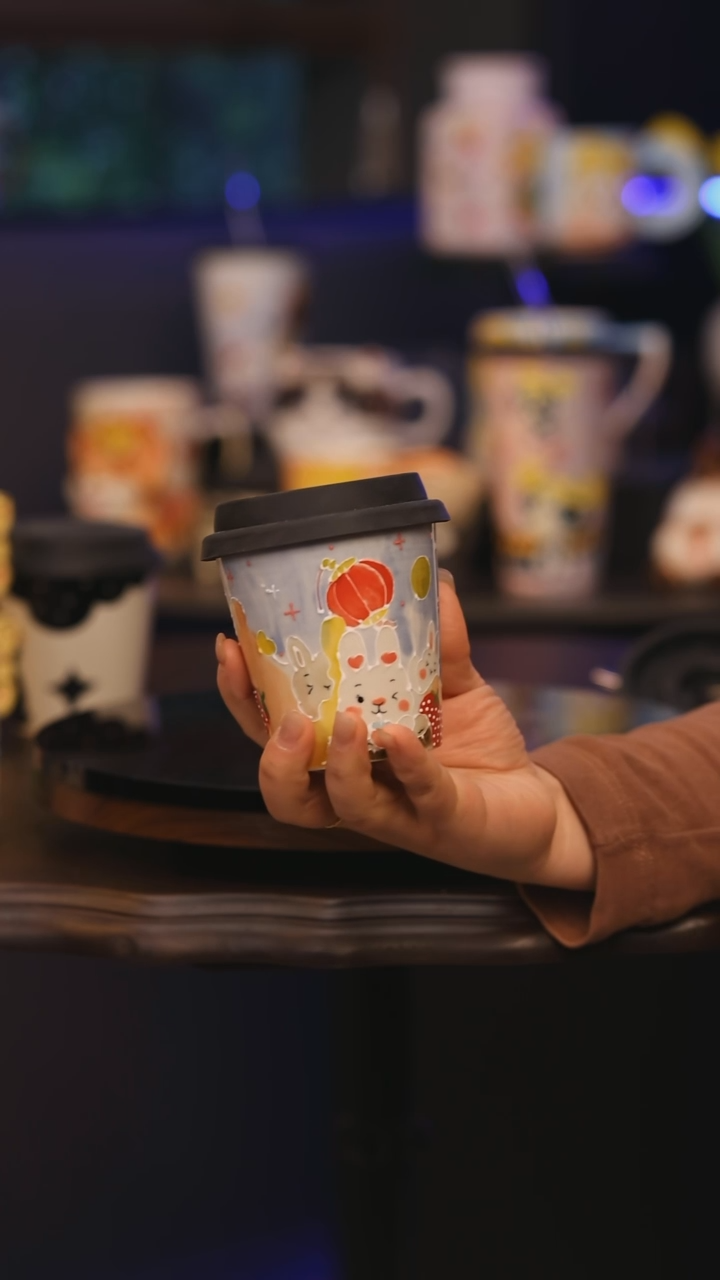 【闪购商品】摆件景德镇釉下彩绘设计师款式陶瓷