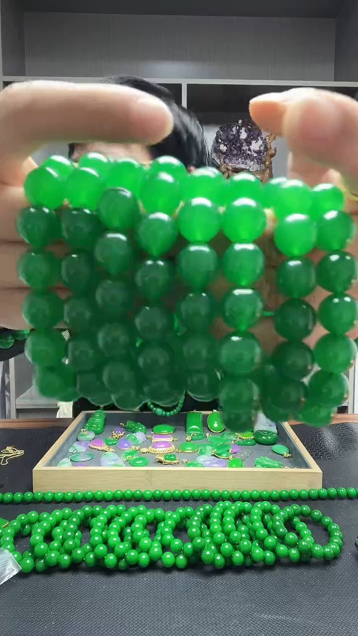 未镶嵌手链翡翠手链