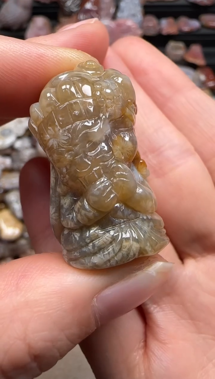 【闪购商品】硅化珊瑚（珊瑚玉）颈饰未镶嵌512