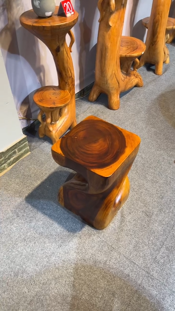 【闪购商品】木木艺胡桃木实木凳