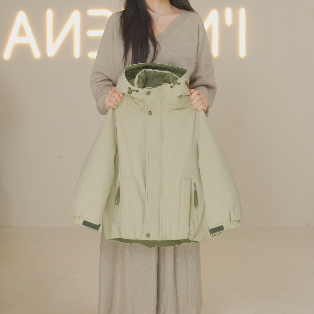 I'm Vena<可勒>2025男童中性秋冬款夹棉加厚外套51A7008