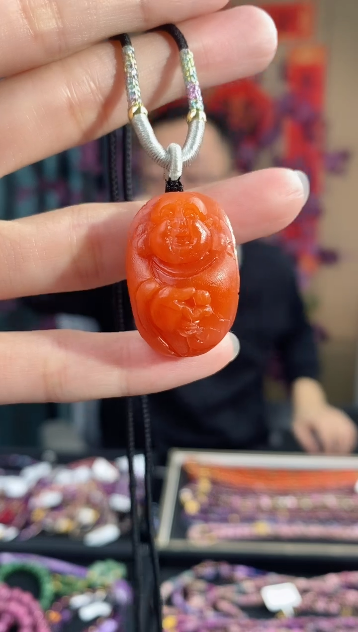 【闪购商品】南红玛瑙吊坠(赠链)未镶嵌811