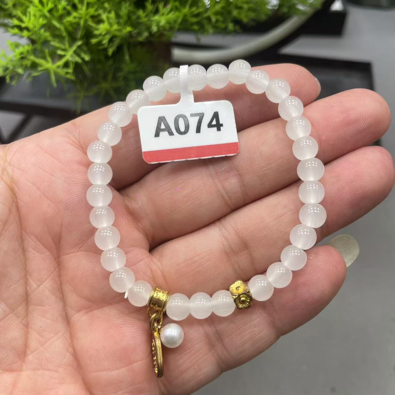 【喜汇甄选】A074和田玉单圈手串